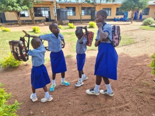 Providing school supplies and basic needs
